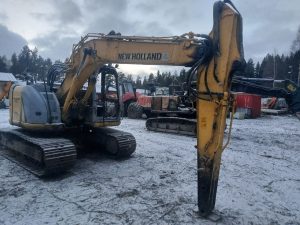 New Holland E 135 BSRLC, puretaan